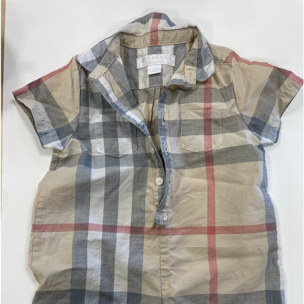 Burberry Button Up Suit